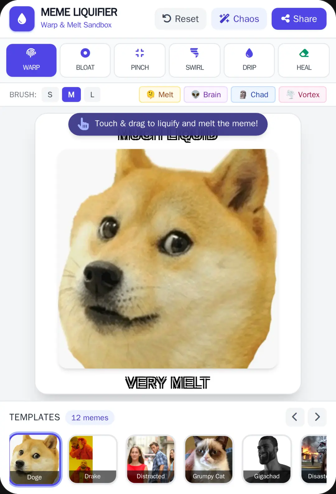 Meme Liquifier Sandbox cover