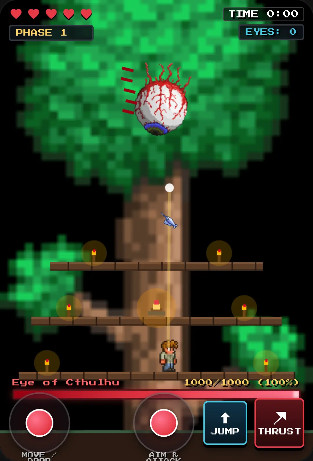 Eye of Cthulhu - Terraria Boss Fight cover