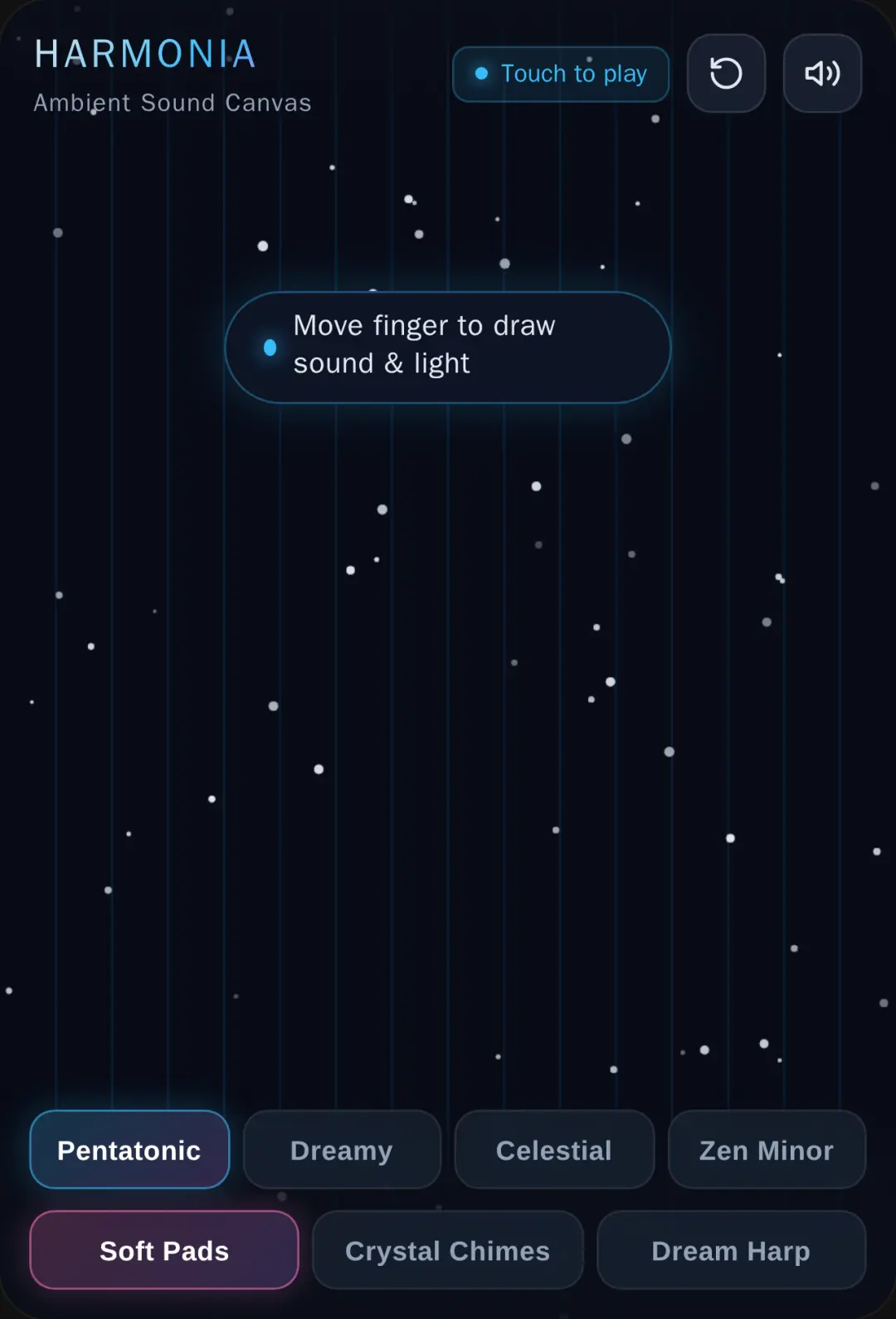 Harmonia - Ambient Sound Canvas cover