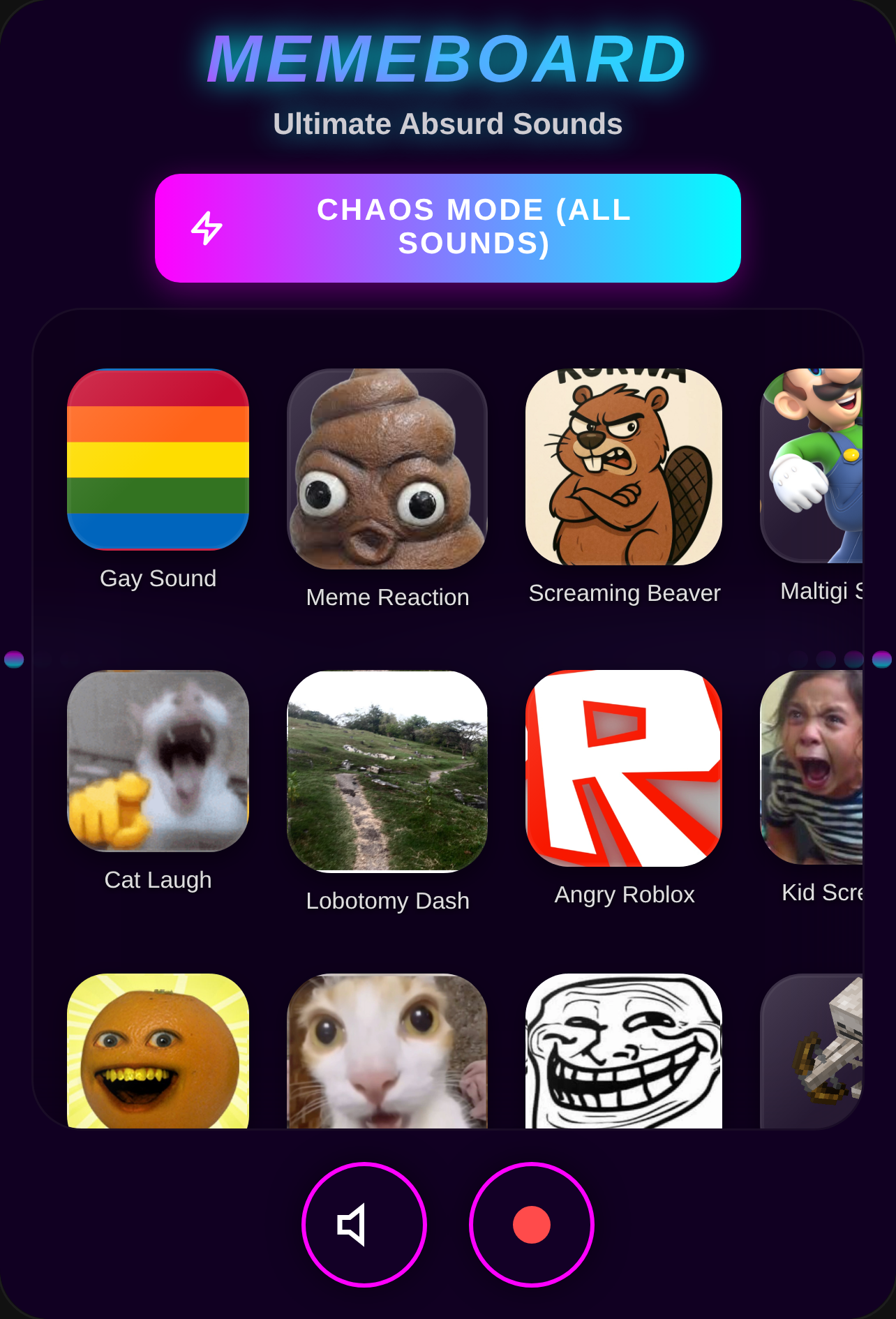 Absurd Meme Soundboard cover