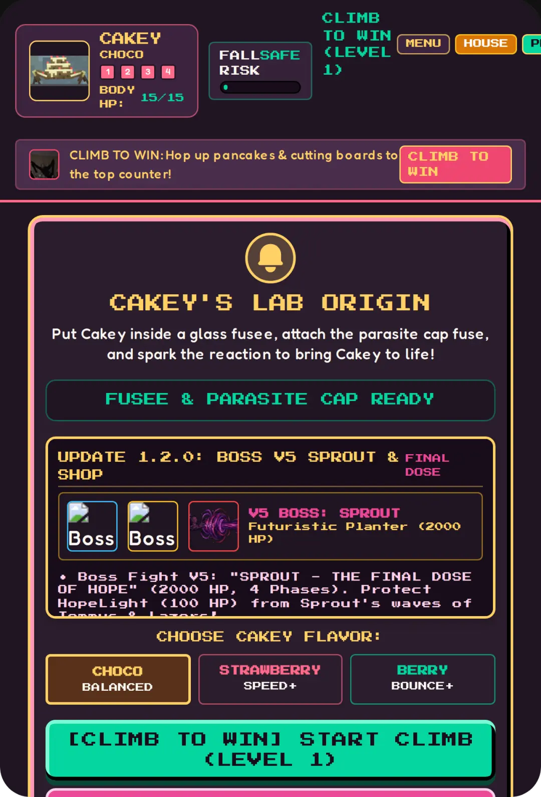 Cakey the Cake Spider final home cover