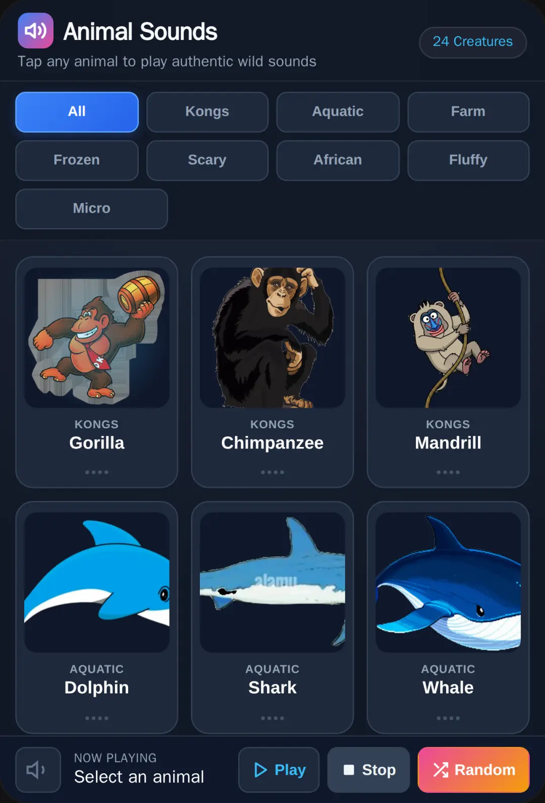 Animal Sounds Board cover