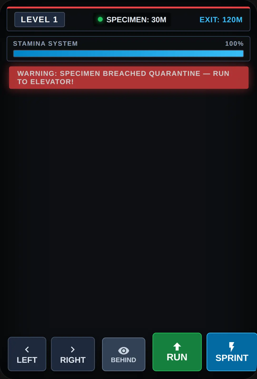 Lab Specimen Escape cover
