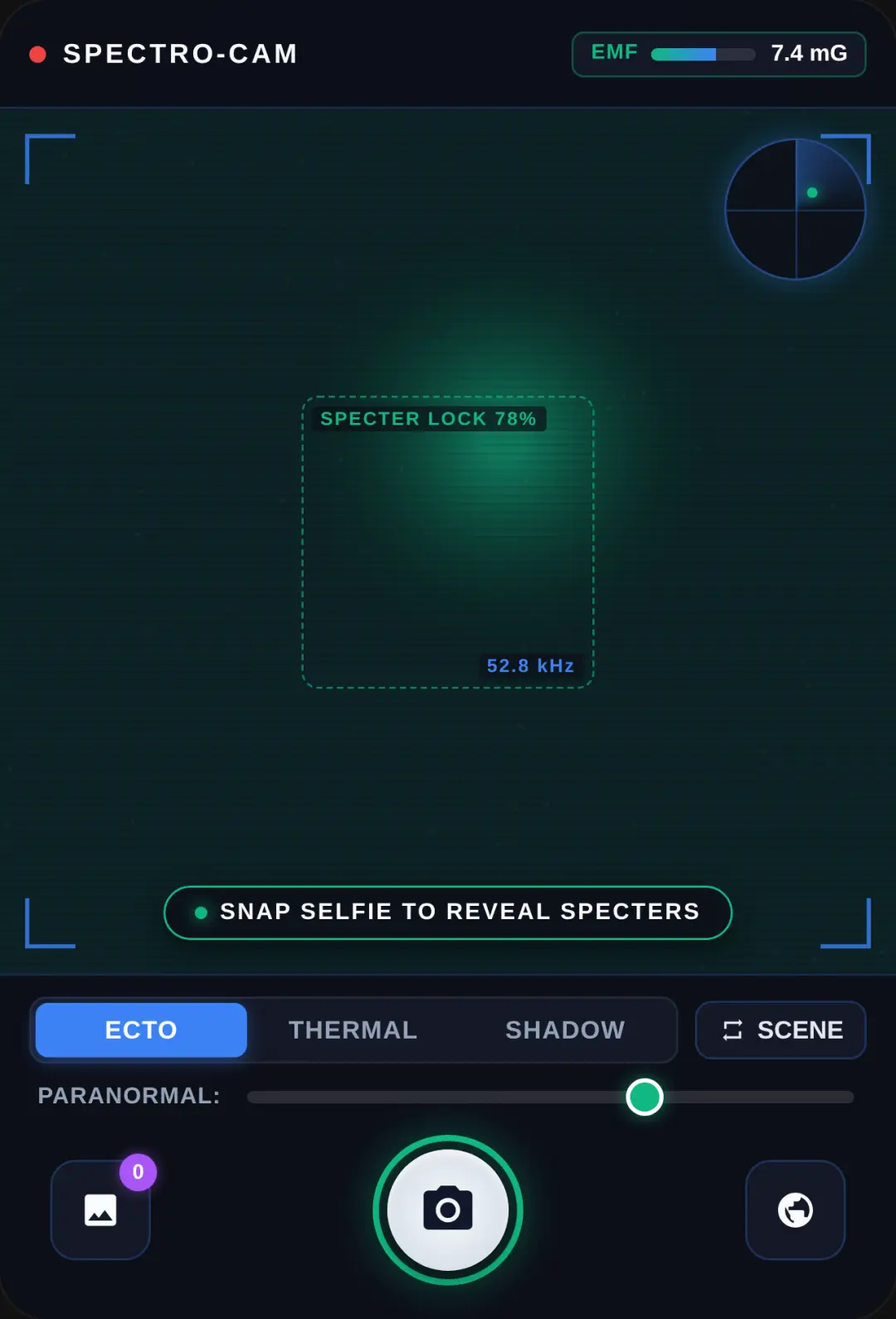 Spectro-Cam: Ghost Selfie Filter cover