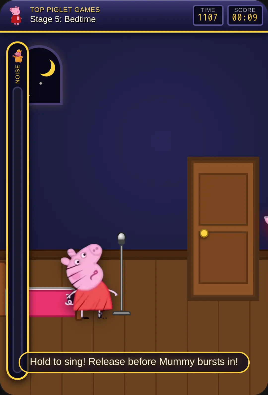 Top Piglet Games - Stage 5: Bedtime