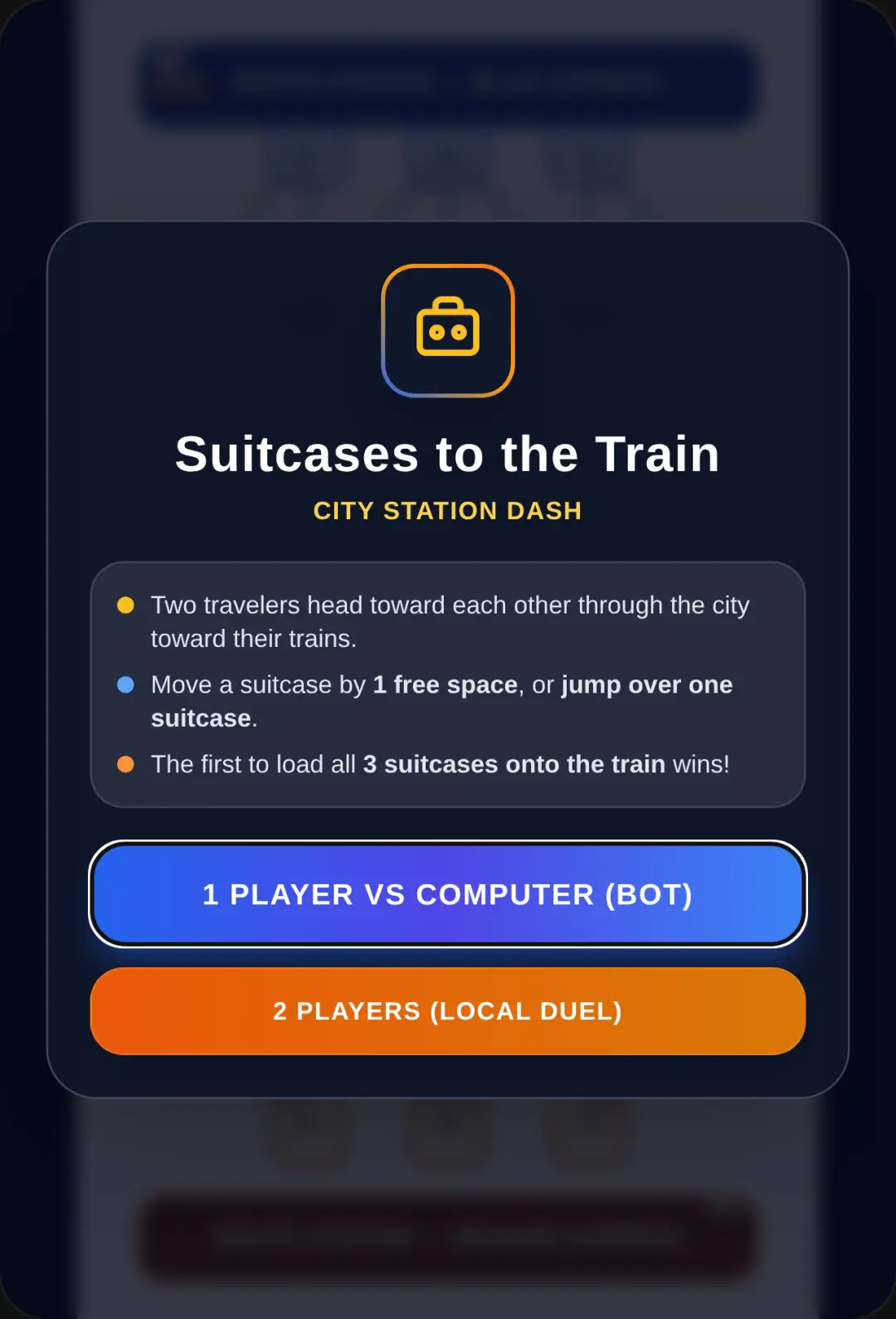 Suitcases to the Train cover