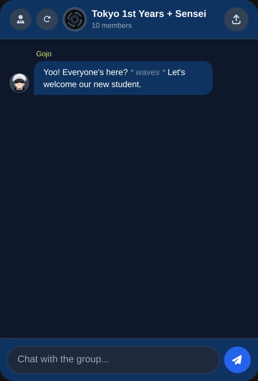 JJK Group Chat cover
