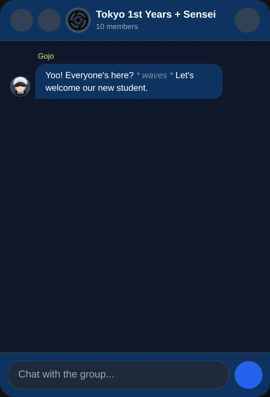 JJK Group Chat cover
