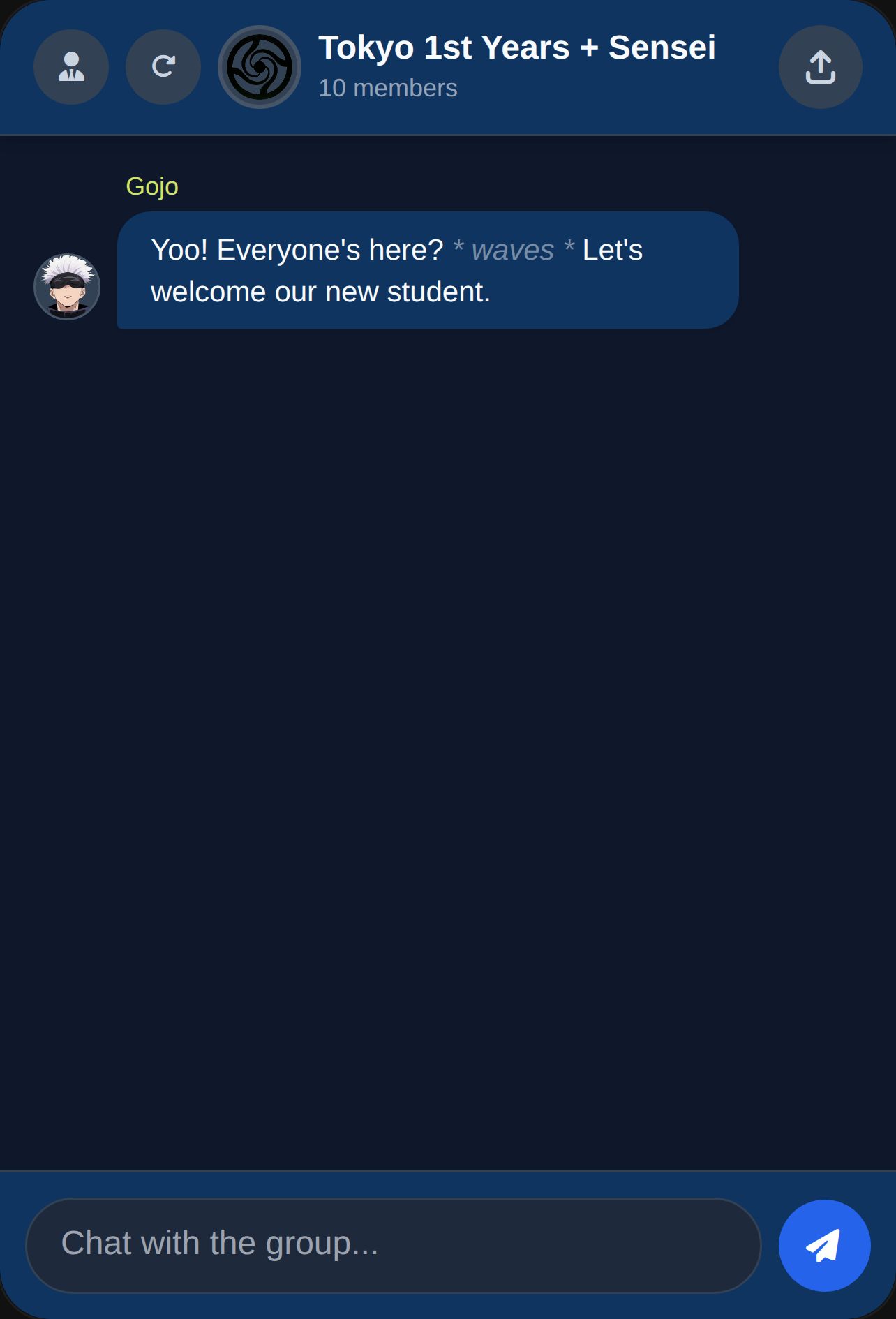 JJK Group Chat cover