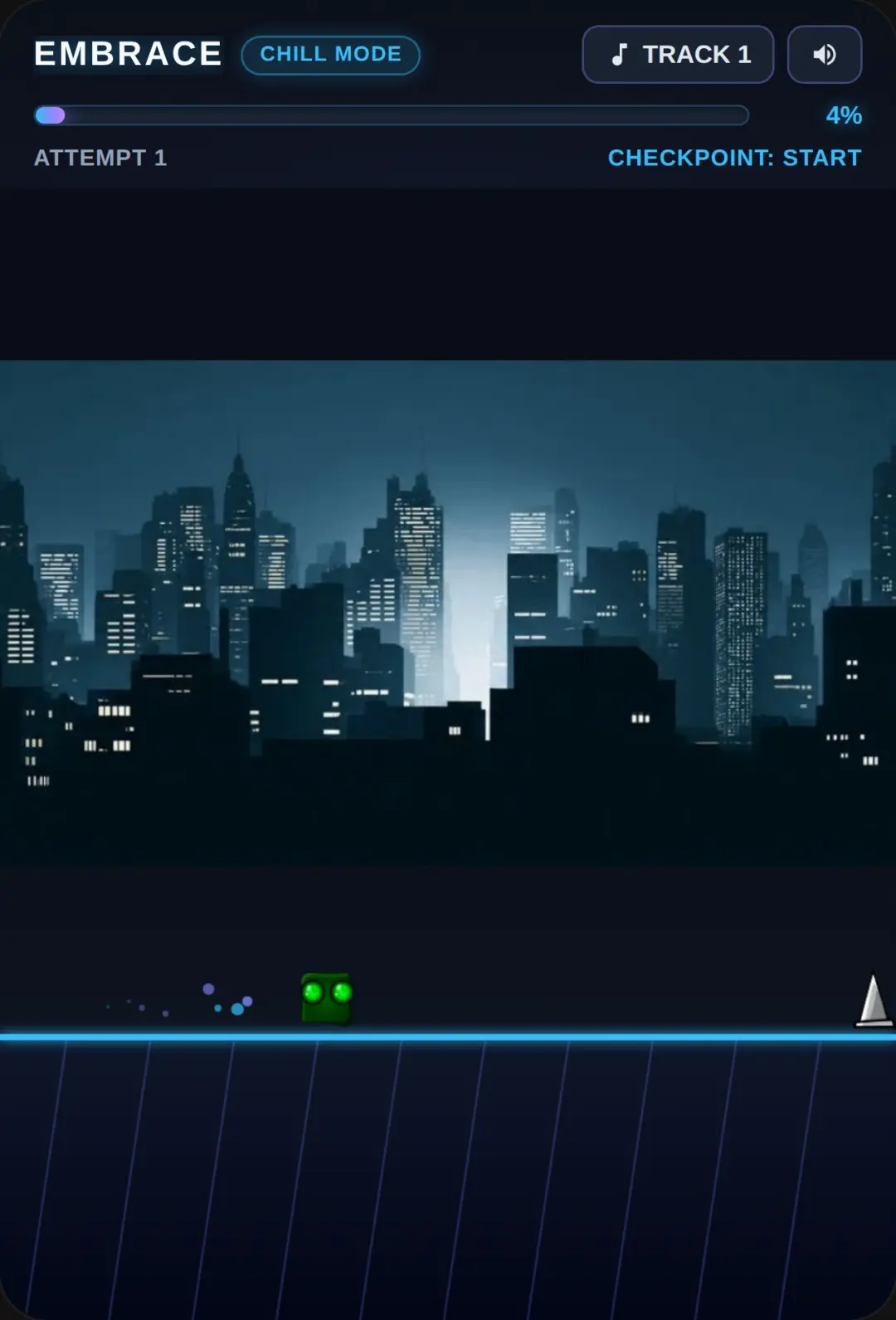 Chill Dash // Rhythm Platformer cover