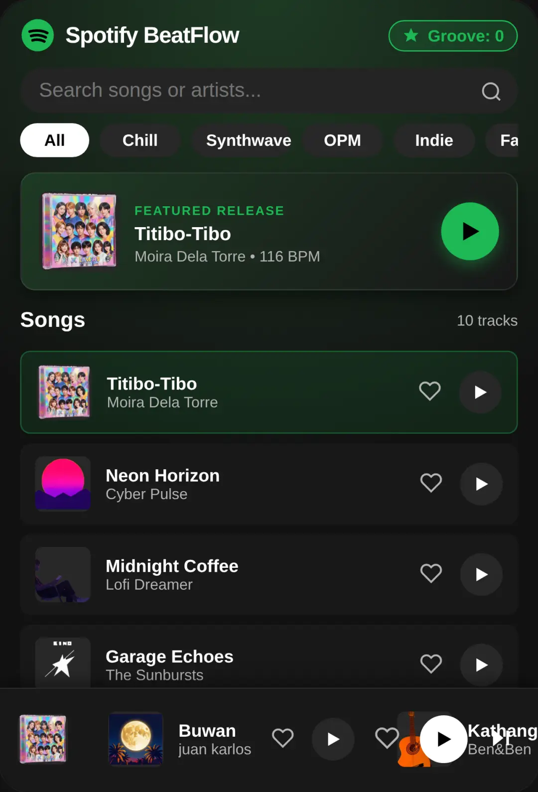 Spotify BeatFlow cover