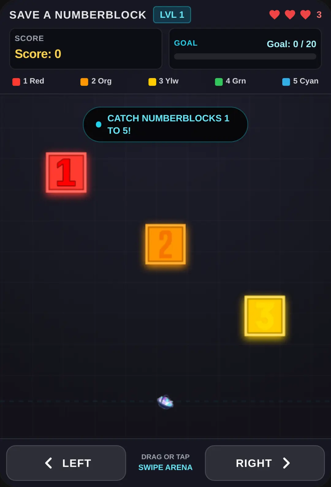 Save a Numberblock 1 to 5 cover