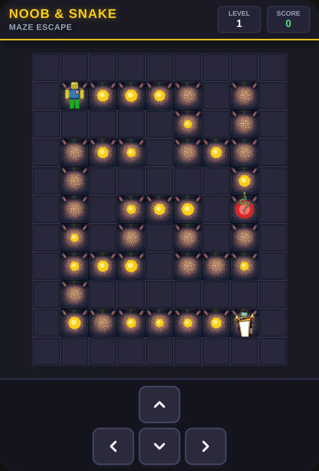 Noob & Snake: Maze Escape cover