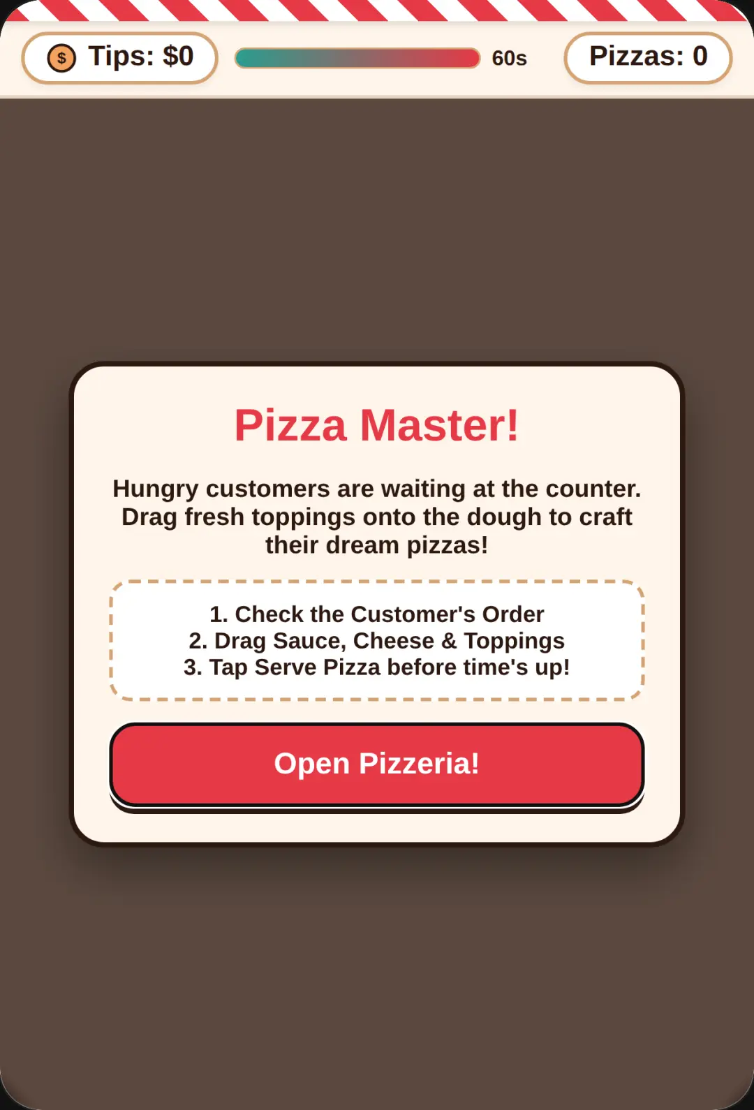 Pizza Master Chef cover