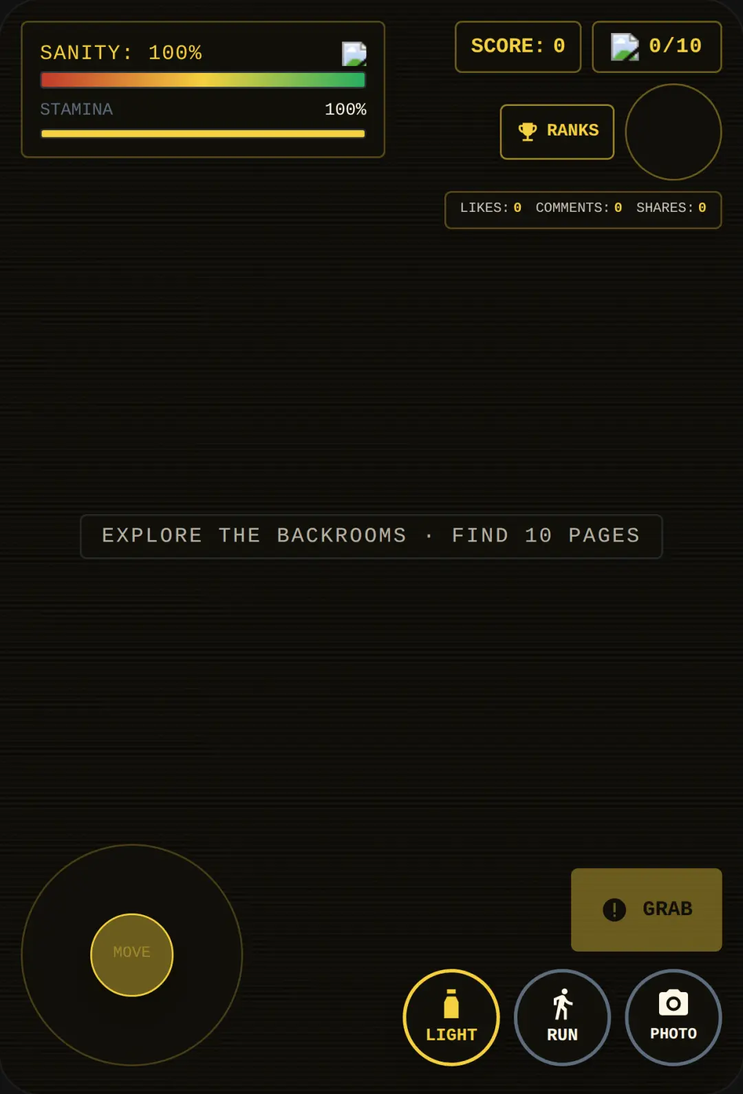 Backrooms - Level 0: The Labyrinth Escape Freddy Fazbear cover