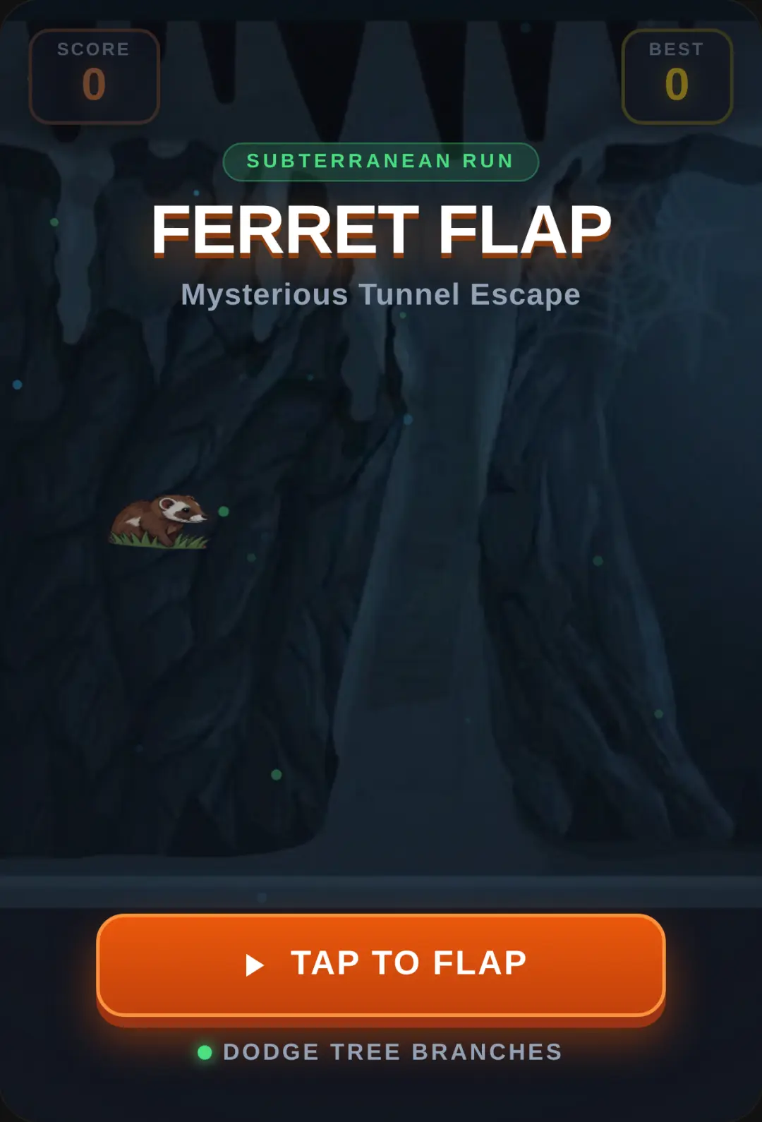 Ferret Flap: Mysterious Tunnel cover