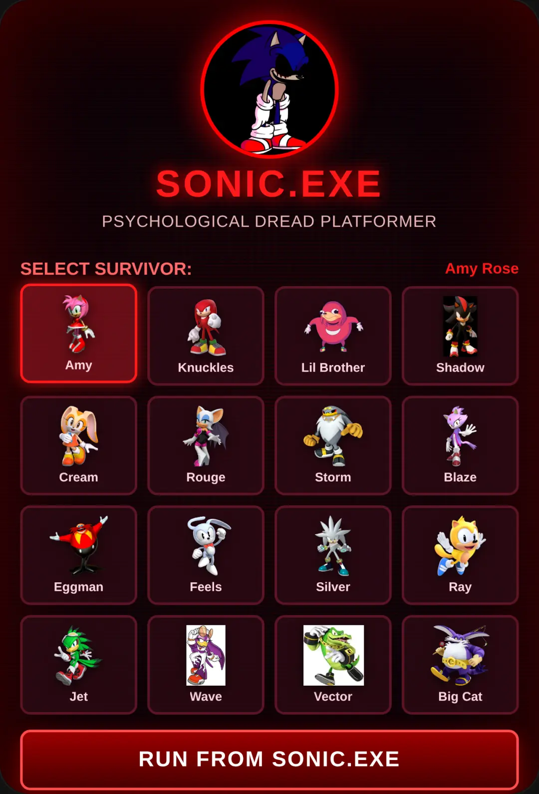 Sonic.EXE: Psychological Dread! (Tails Is Dead) cover