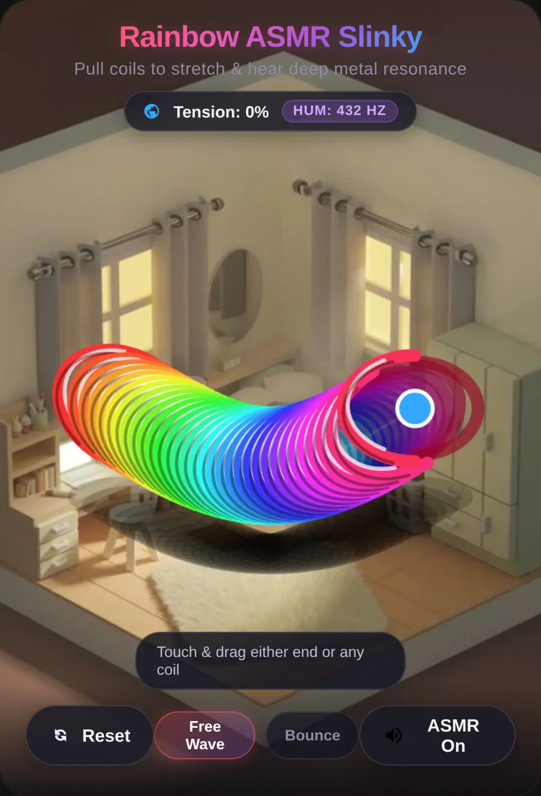 Rainbow ASMR Slinky! cover