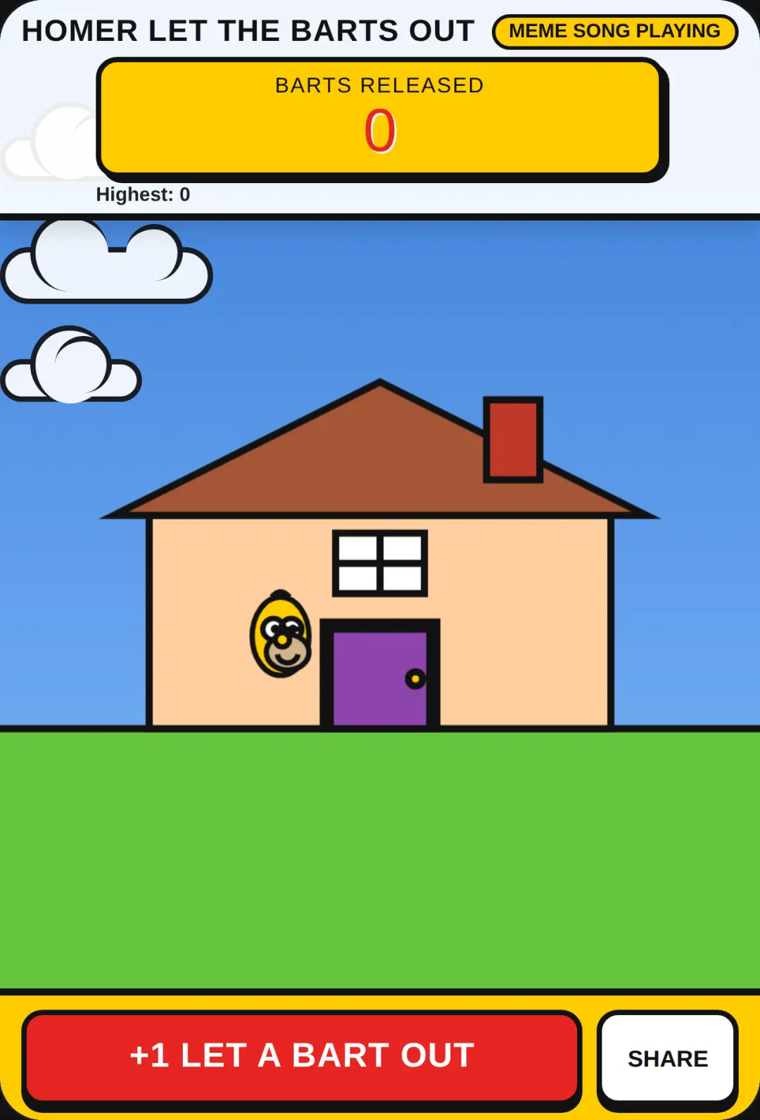 Homer Let The Barts Out cover
