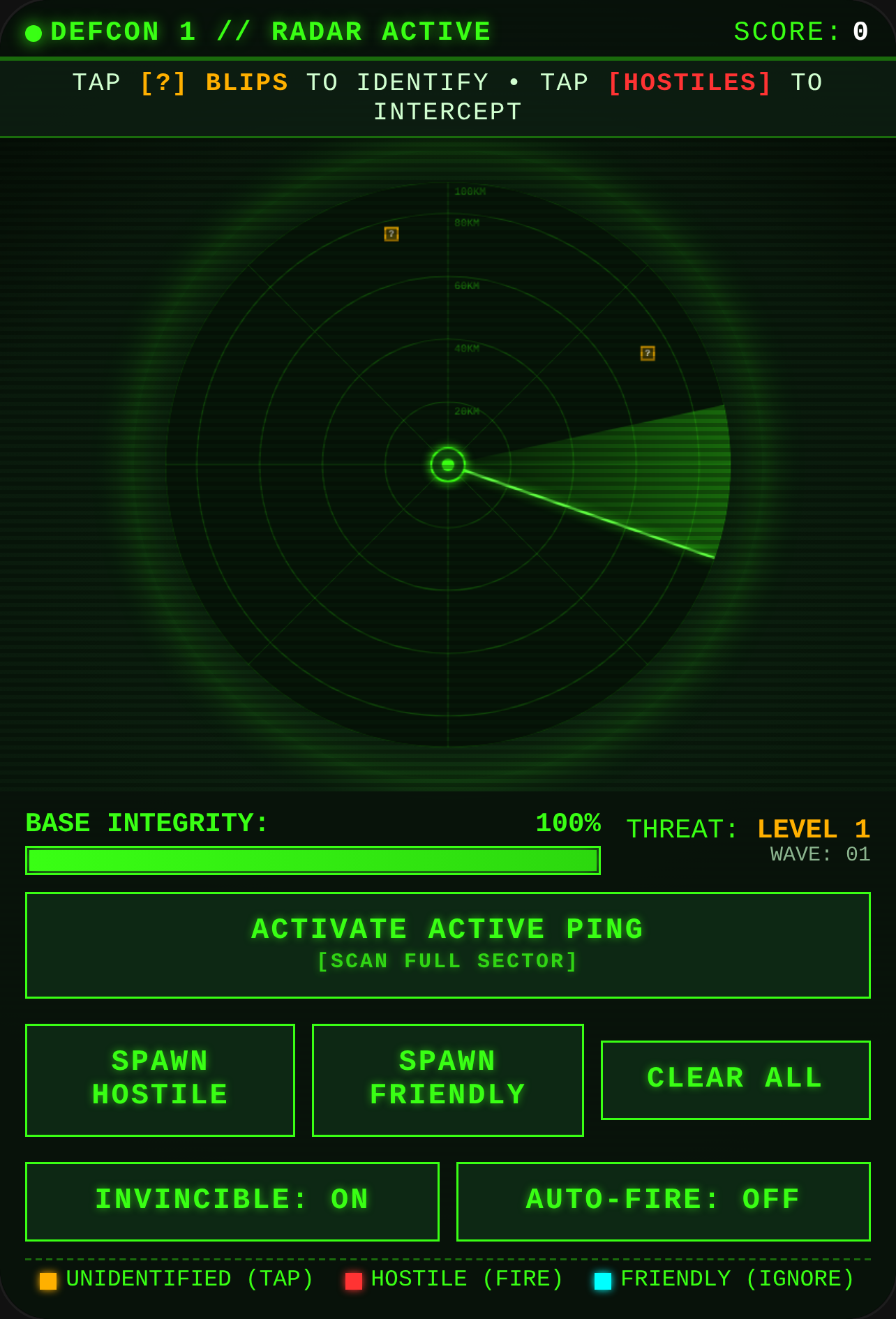 DEFCON RADAR COMMAND cover