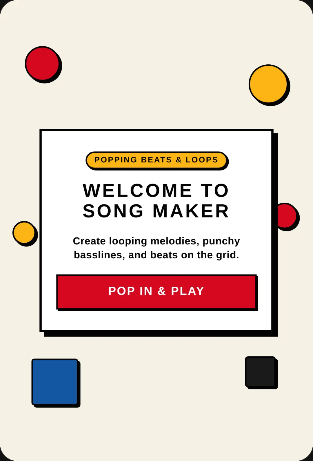 Song Maker cover
