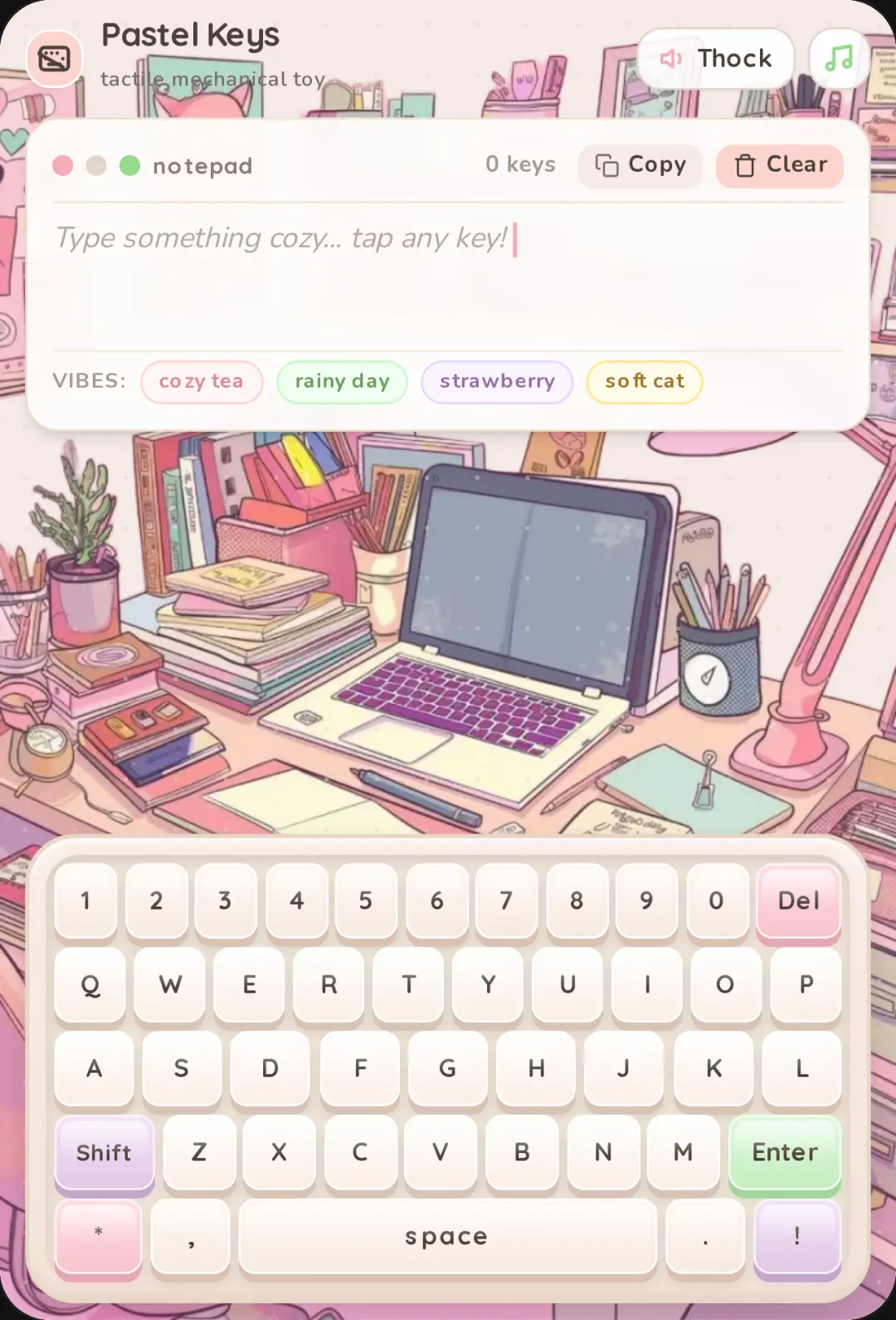 Pastel Keys cover