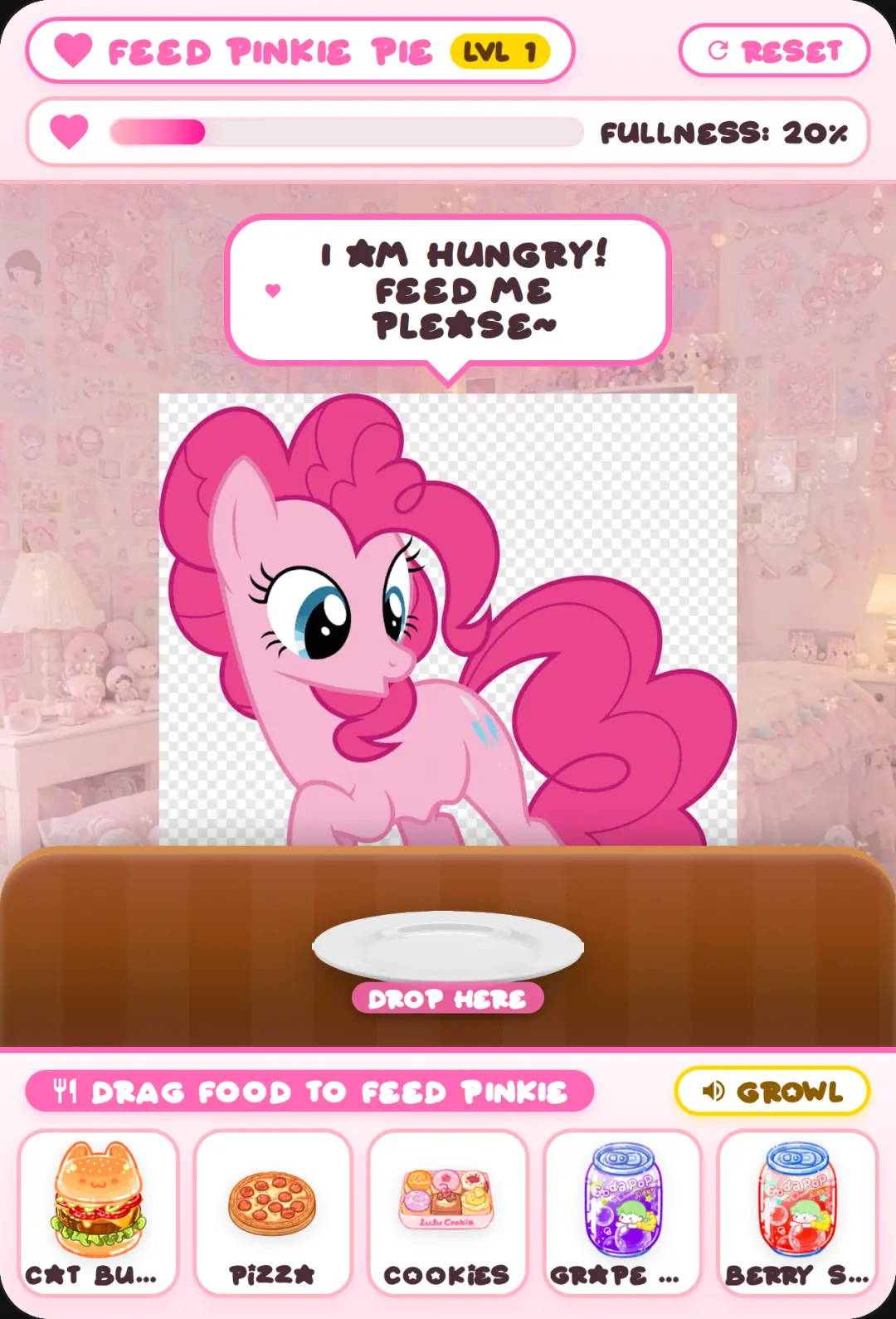 Feed Pinkie Pie cover