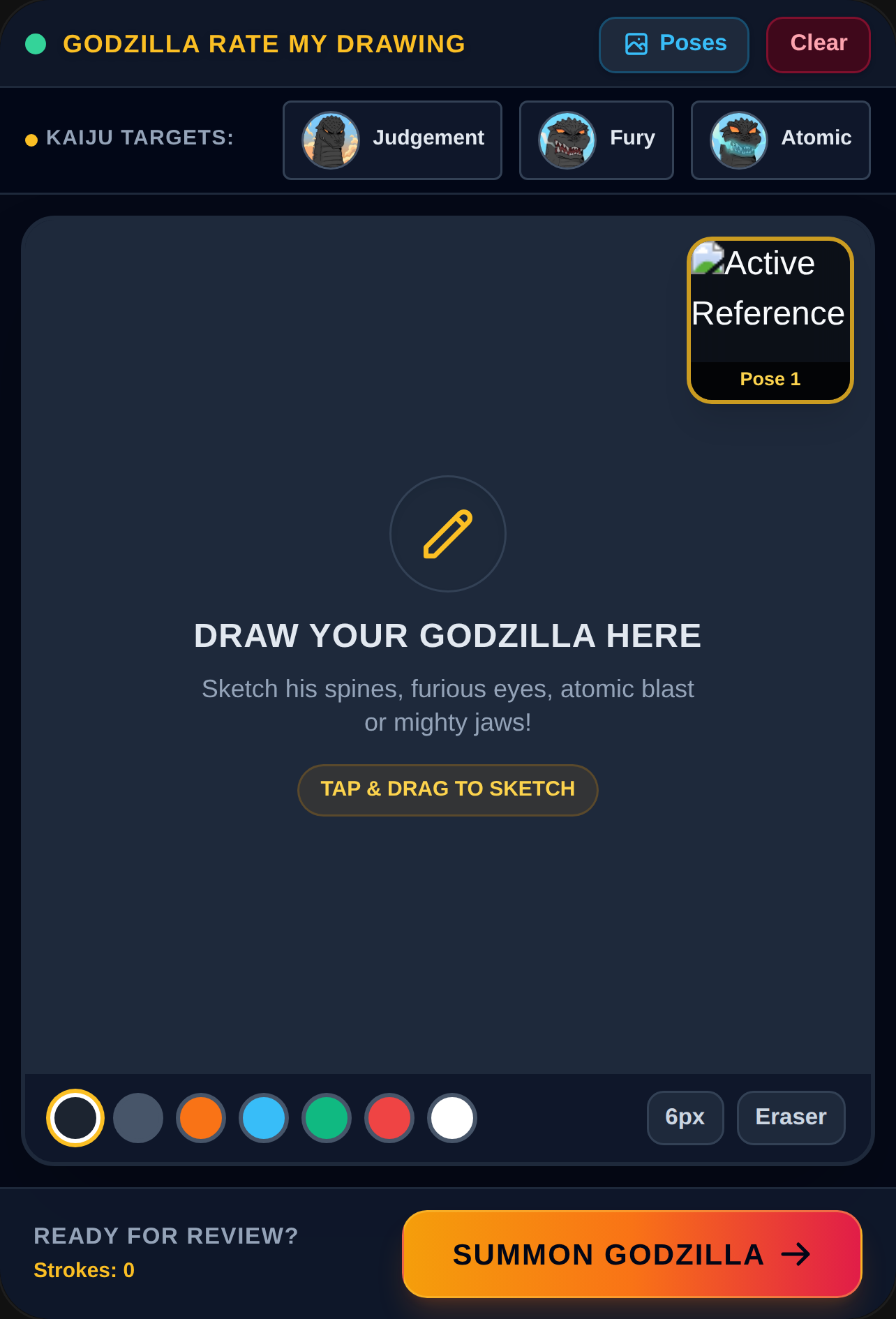 Godzilla Rates your draw cover