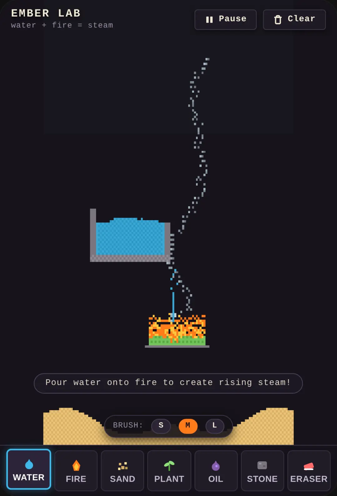 Pixel Sandbox · Ember Terminal cover