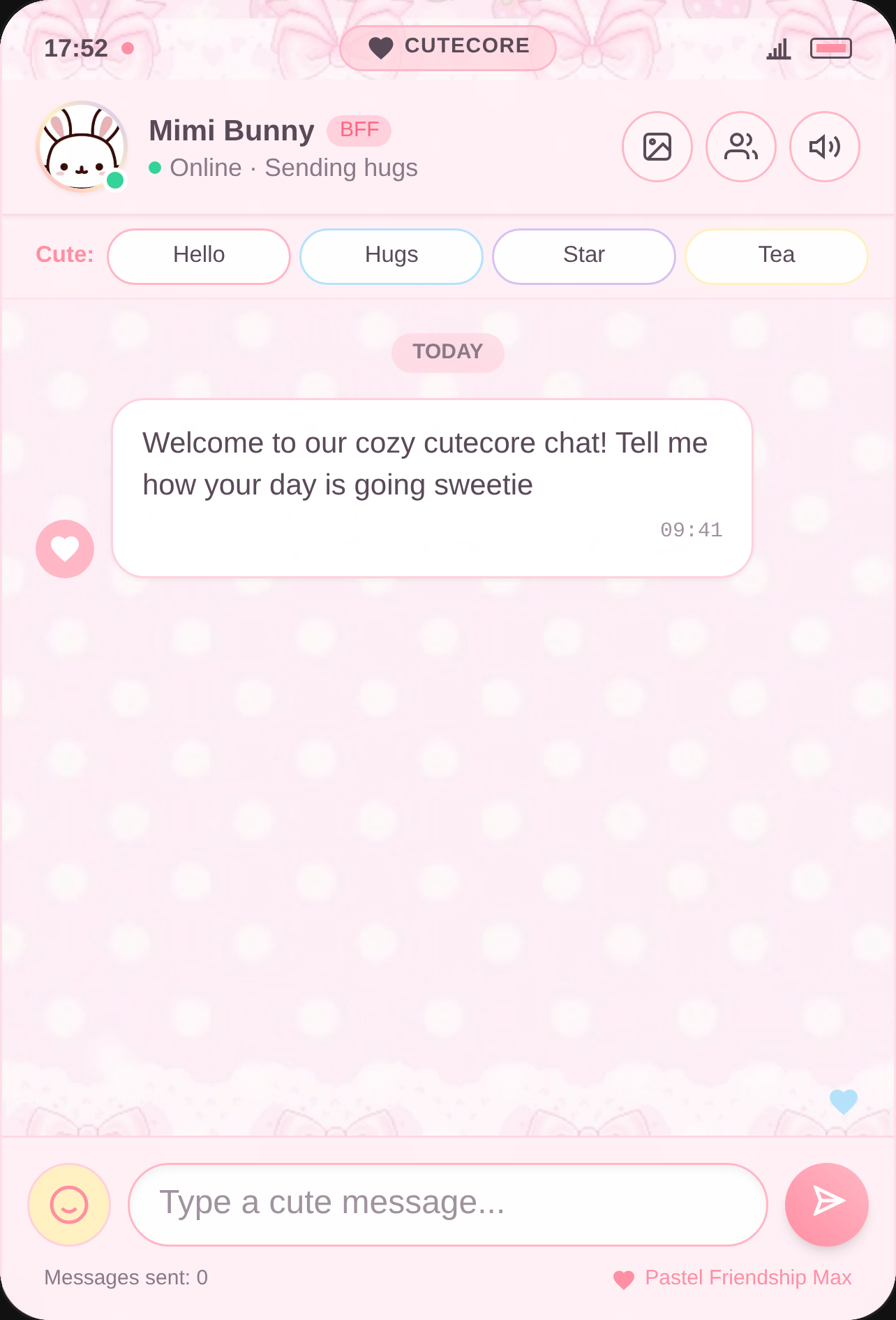 Cutecore Message Phone cover